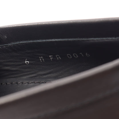 コインローファー ダミエアンフィニ ローファー レザー ブラック ルイヴィトン
