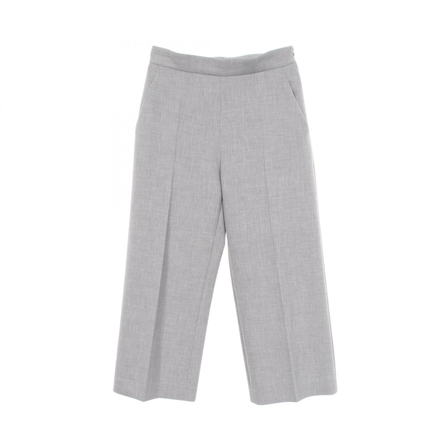 スラックス パンツ レーヨン グレー フォクシーニューヨーク ボトムス FOXEY NEW YORK
