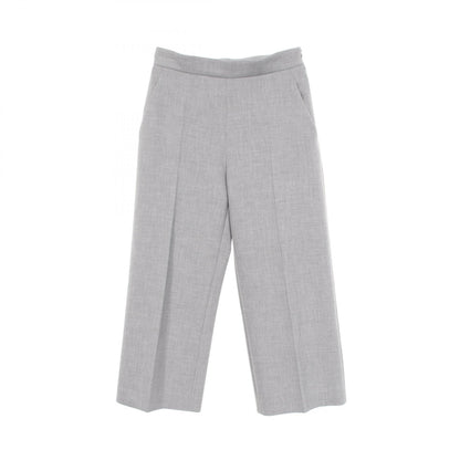 スラックス パンツ レーヨン グレー フォクシーニューヨーク ボトムス FOXEY NEW YORK