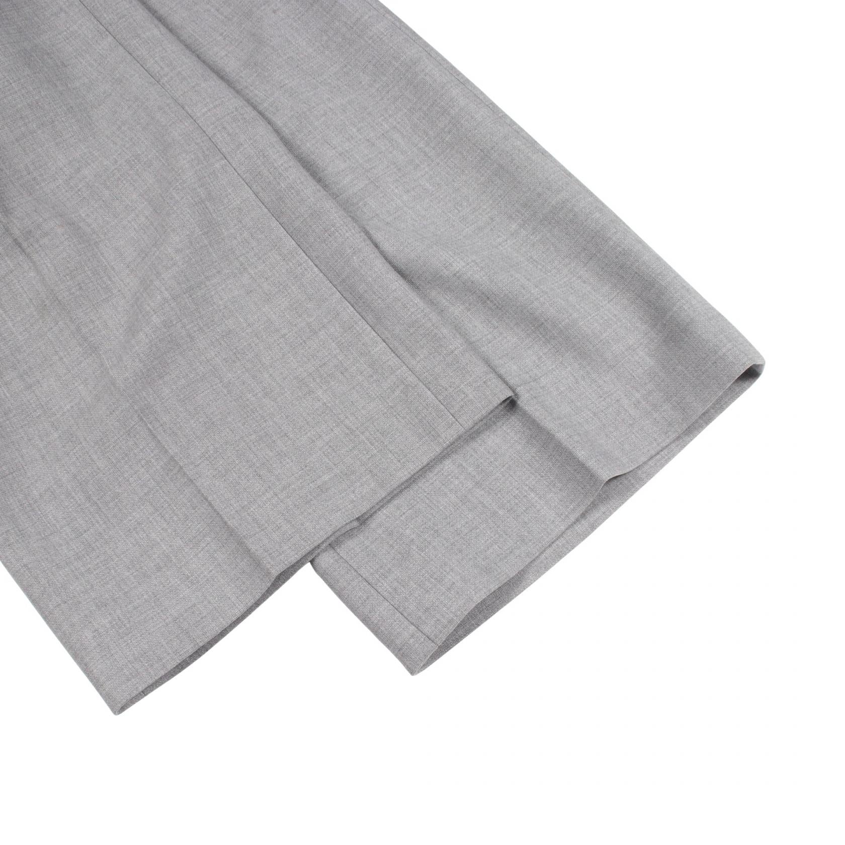 スラックス パンツ レーヨン グレー フォクシーニューヨーク ボトムス FOXEY NEW YORK