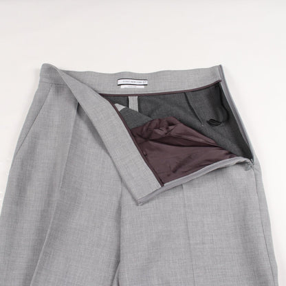 スラックス パンツ レーヨン グレー フォクシーニューヨーク ボトムス FOXEY NEW YORK