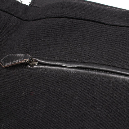 サブリナ パンツ ウール ブラック エルメス ボトムス HERMES