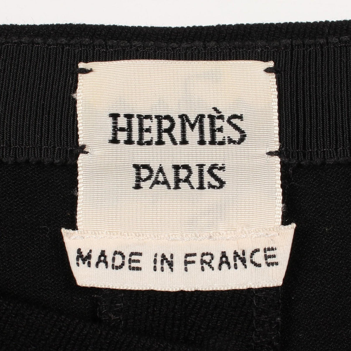 サブリナ パンツ ウール ブラック エルメス ボトムス HERMES