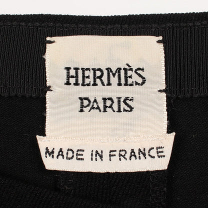 サブリナ パンツ ウール ブラック エルメス ボトムス HERMES