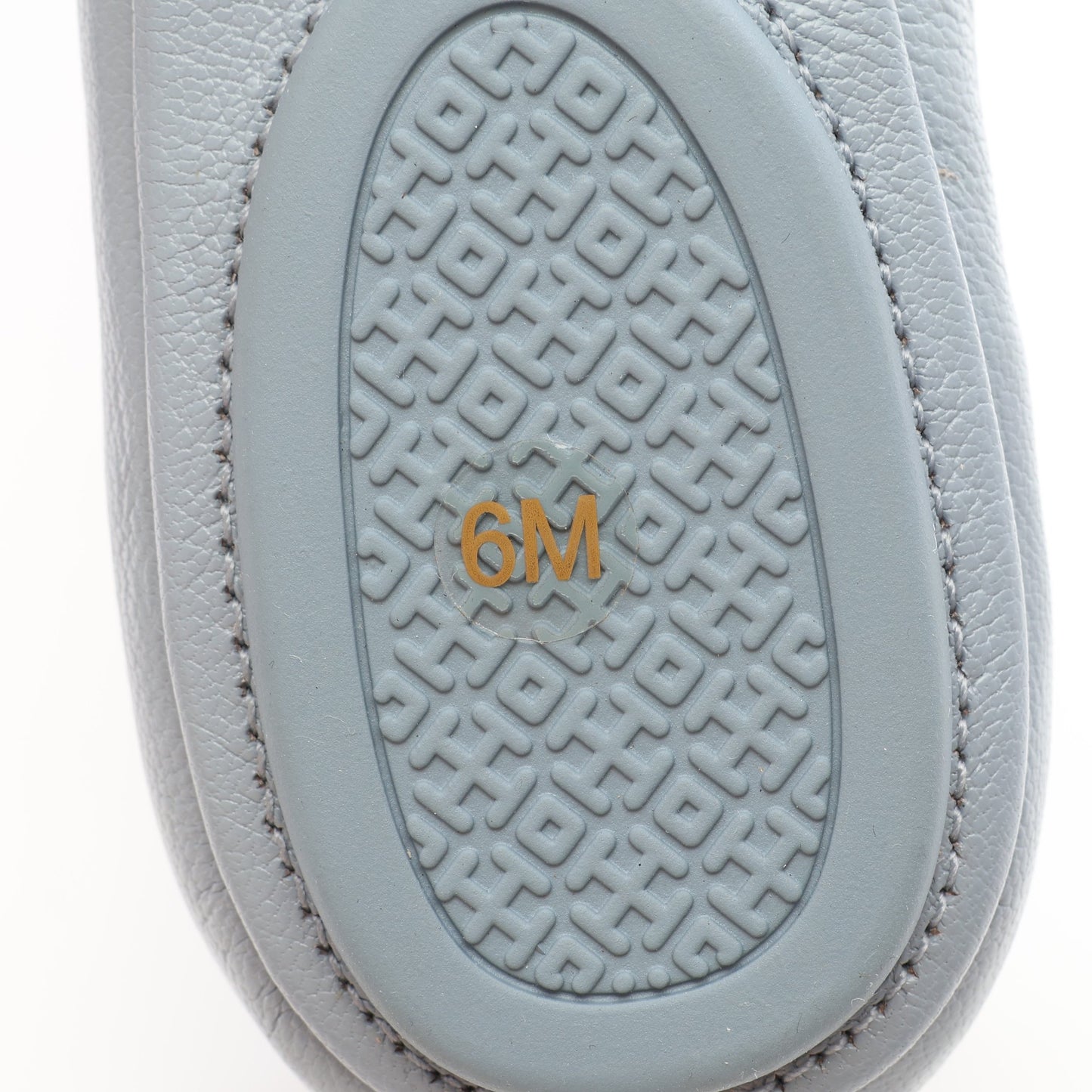 MINNIE TRAVEL BALLET バレエシューズ フラットシューズ レザー ブルーグレー トリーバーチ シューズ TORY BURCH