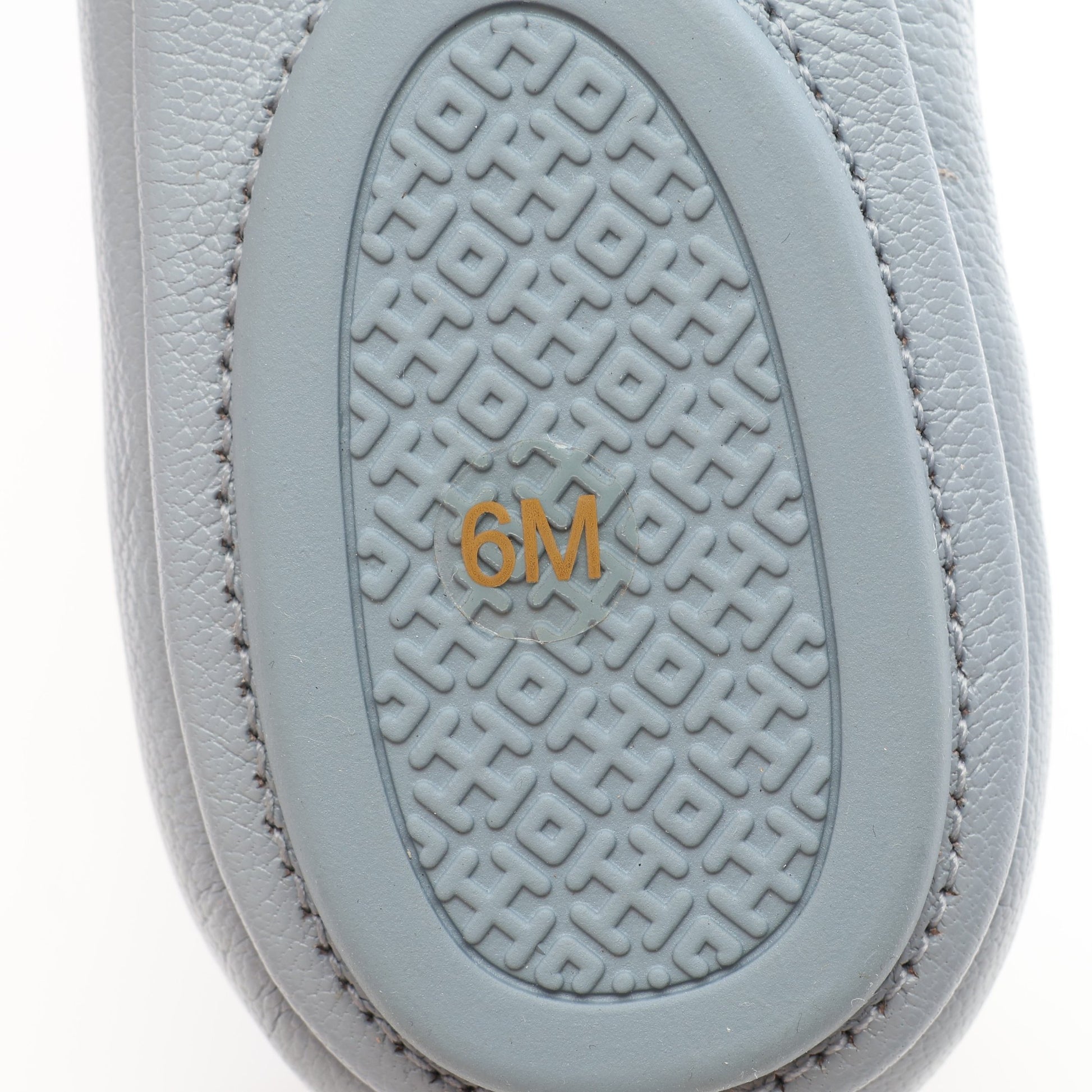 MINNIE TRAVEL BALLET バレエシューズ フラットシューズ レザー ブルーグレー トリーバーチ シューズ TORY BURCH