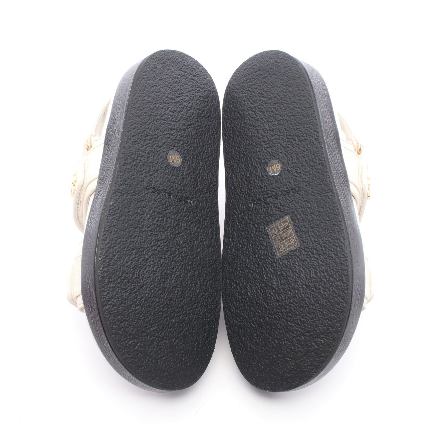KIRA SPORT SANDAL キラ スポーツ サンダル レザー アイボリー トリーバーチ シューズ TORY BURCH