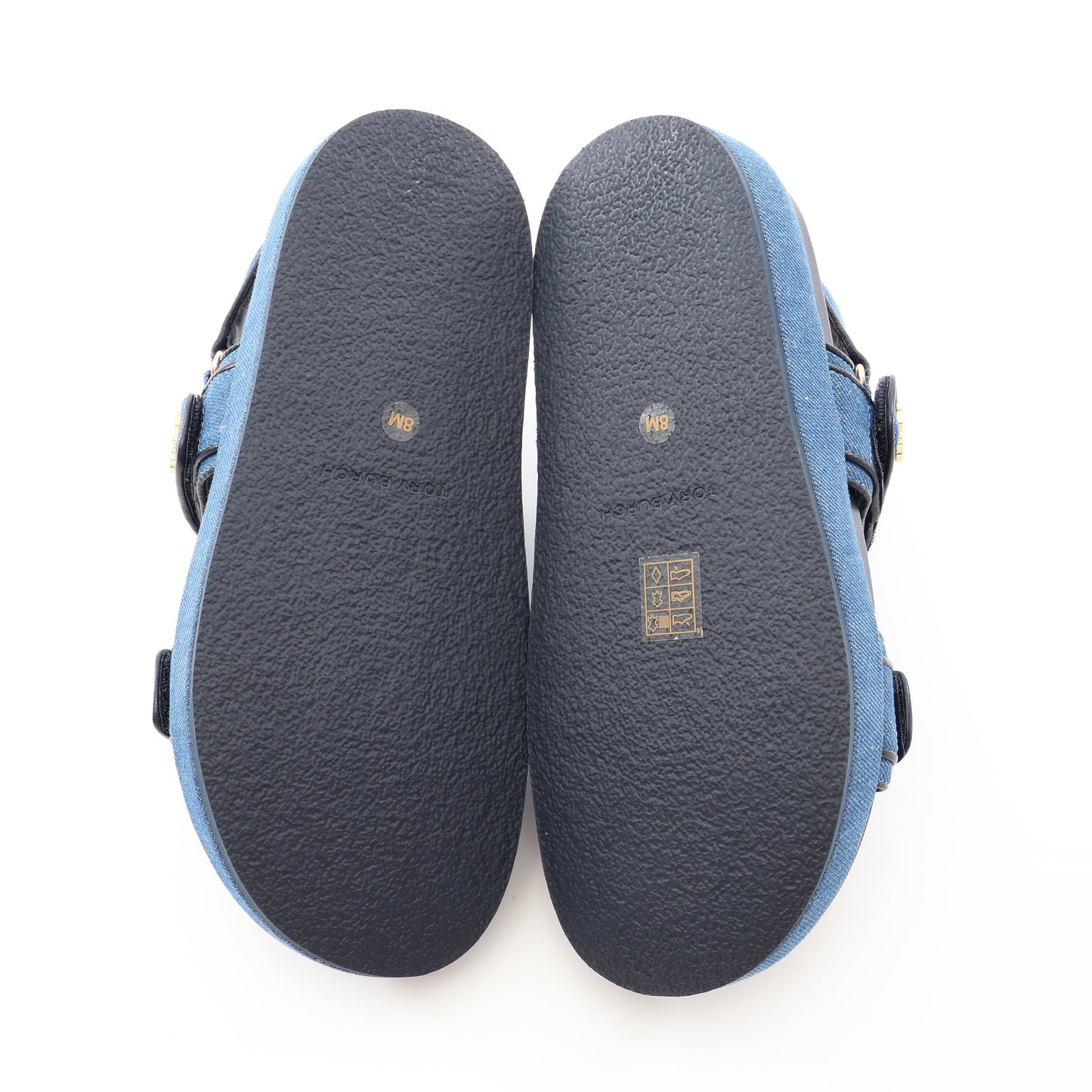 KIRA SPORT SANDAL サンダル デニム ネイビー トリーバーチ シューズ TORY BURCH