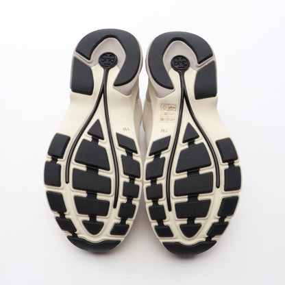 GOOD LUCK TRAINNER グッドラック トレーナー スニーカー ナイロン スエード レザー ホワイト ライトグレー トリーバーチ シューズ TORY BURCH