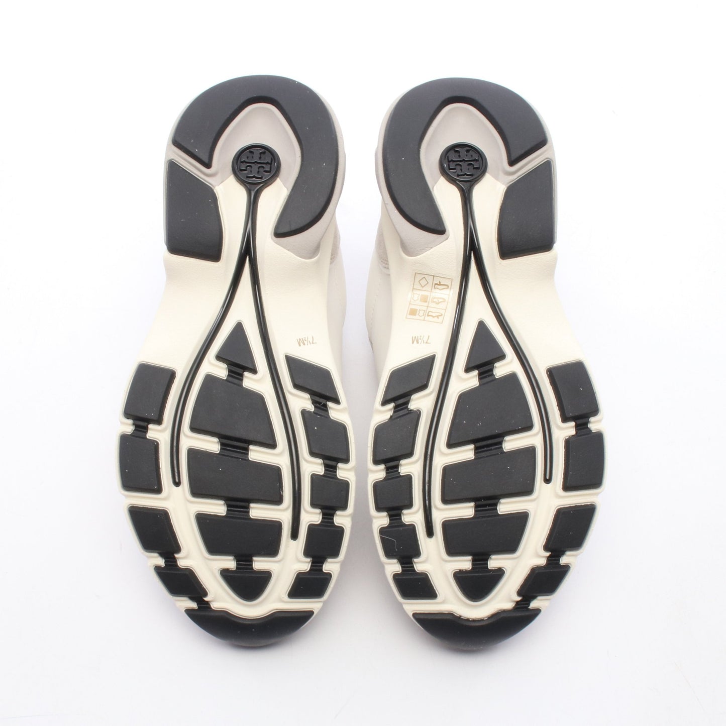 GOOD LUCK TRAINNER グッドラック トレーナー スニーカー ナイロン スエード レザー ホワイト ライトグレー トリーバーチ シューズ TORY BURCH