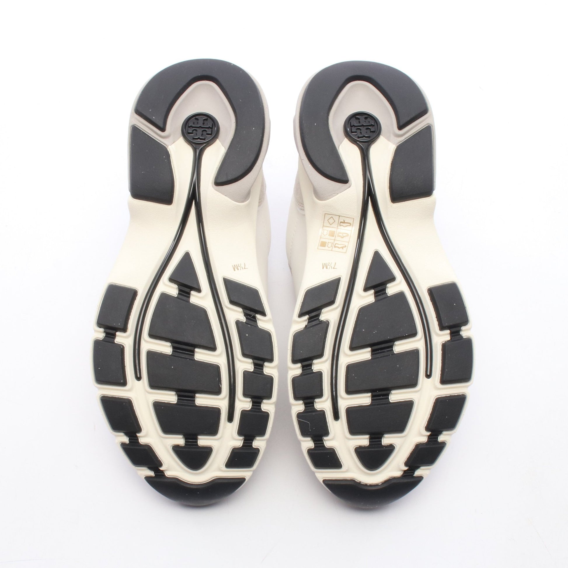 GOOD LUCK TRAINNER グッドラック トレーナー スニーカー ナイロン スエード レザー ホワイト ライトグレー トリーバーチ シューズ TORY BURCH