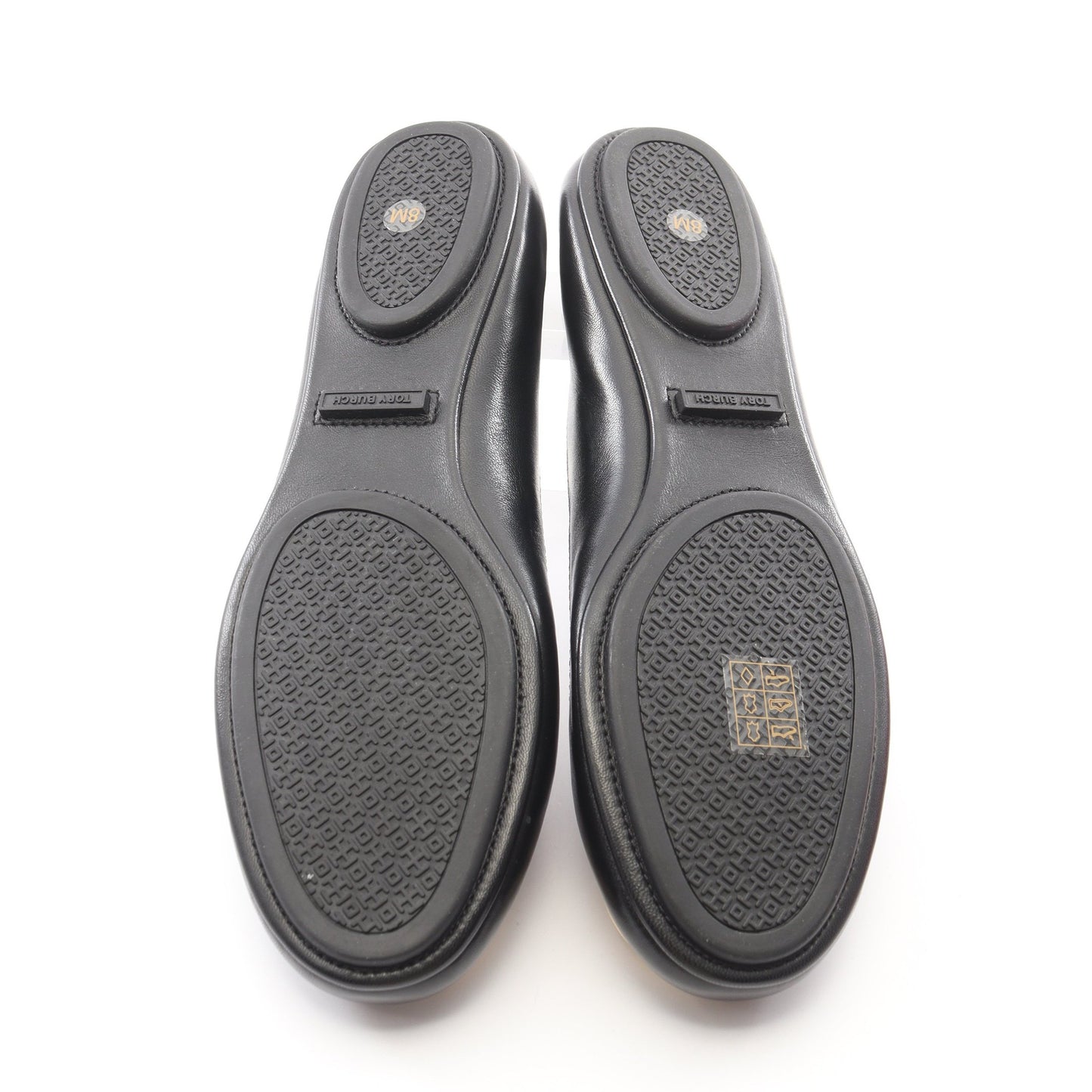 MINNIE TRAVEL BALLET ミニー トラベル バレエシューズ レザー ブラック トリーバーチ シューズ TORY BURCH