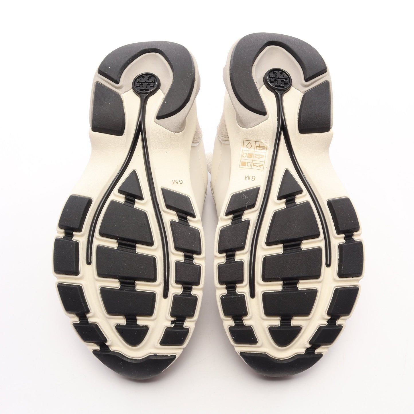 GOOD LUCK TRAINNER グッドラック トレーナー スニーカー ナイロン スエード レザー ホワイト ライトグレー トリーバーチ シューズ TORY BURCH
