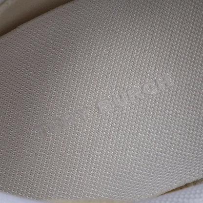 GOOD LUCK TRAINNER グッドラック トレーナー スニーカー ナイロン スエード レザー ホワイト ライトグレー トリーバーチ シューズ TORY BURCH