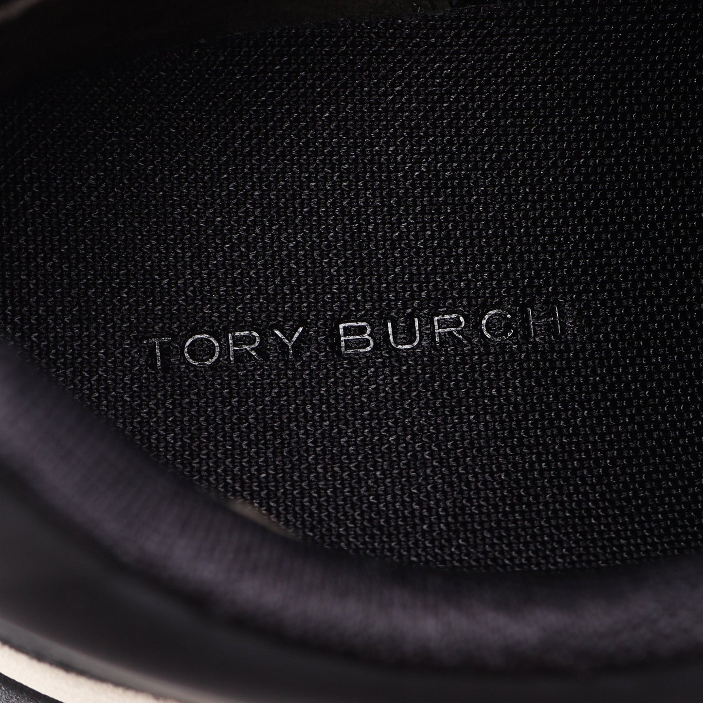 GOOD LUCK TRAINNER グッドラック トレーナー スニーカー ナイロン レザー スエード ブラック トリーバーチ シューズ TORY BURCH