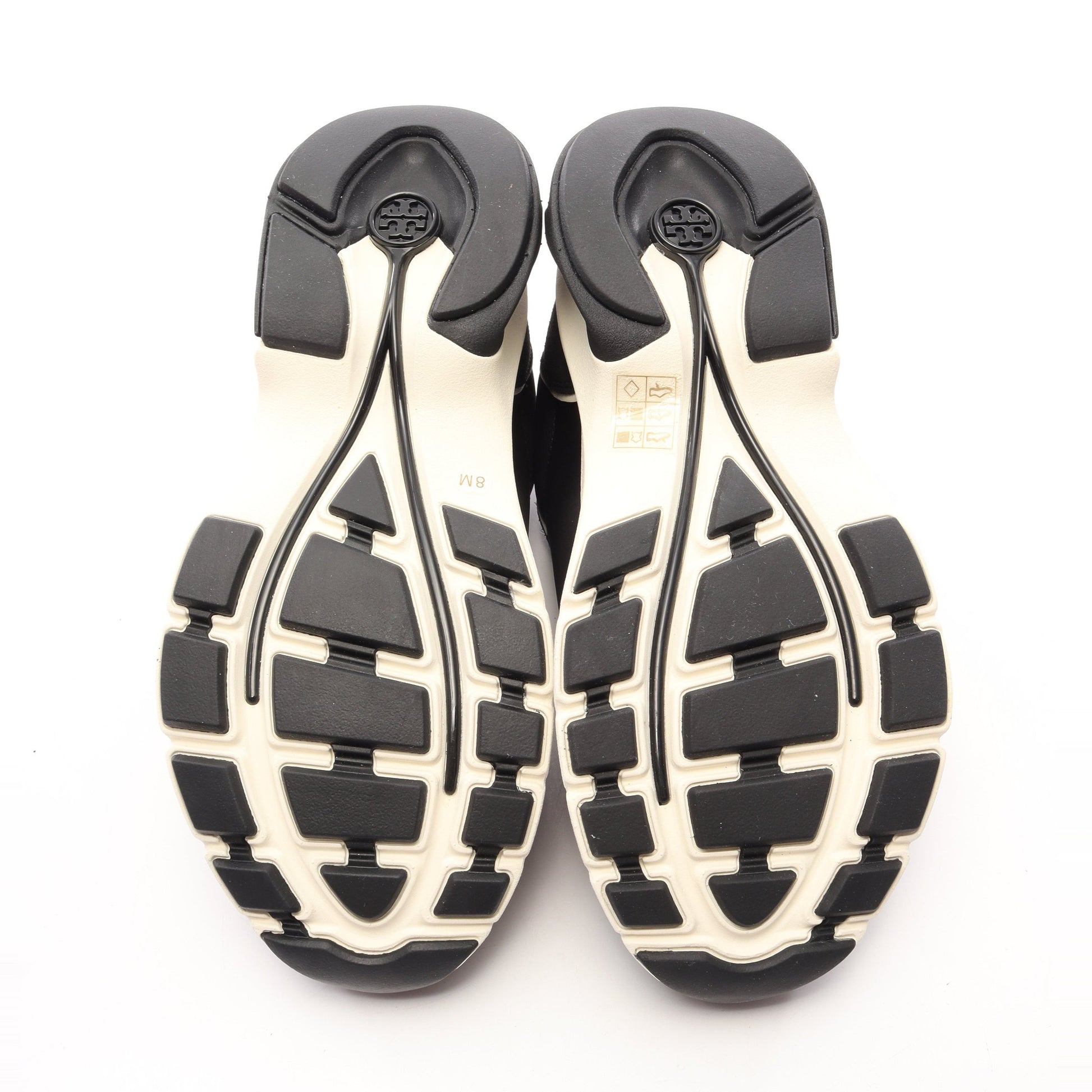 GOOD LUCK TRAINNER グッドラック トレーナー スニーカー ナイロン レザー スエード ブラック トリーバーチ シューズ TORY BURCH