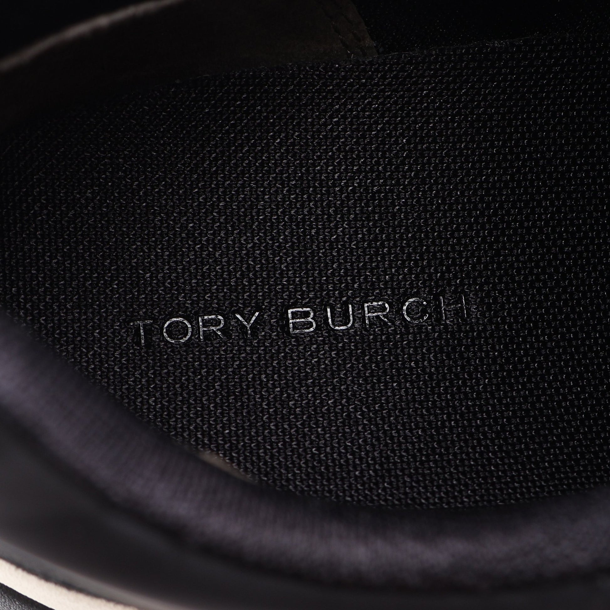 GOOD LUCK TRAINNER グッドラック トレーナー スニーカー ナイロン レザー スエード ブラック トリーバーチ シューズ TORY BURCH