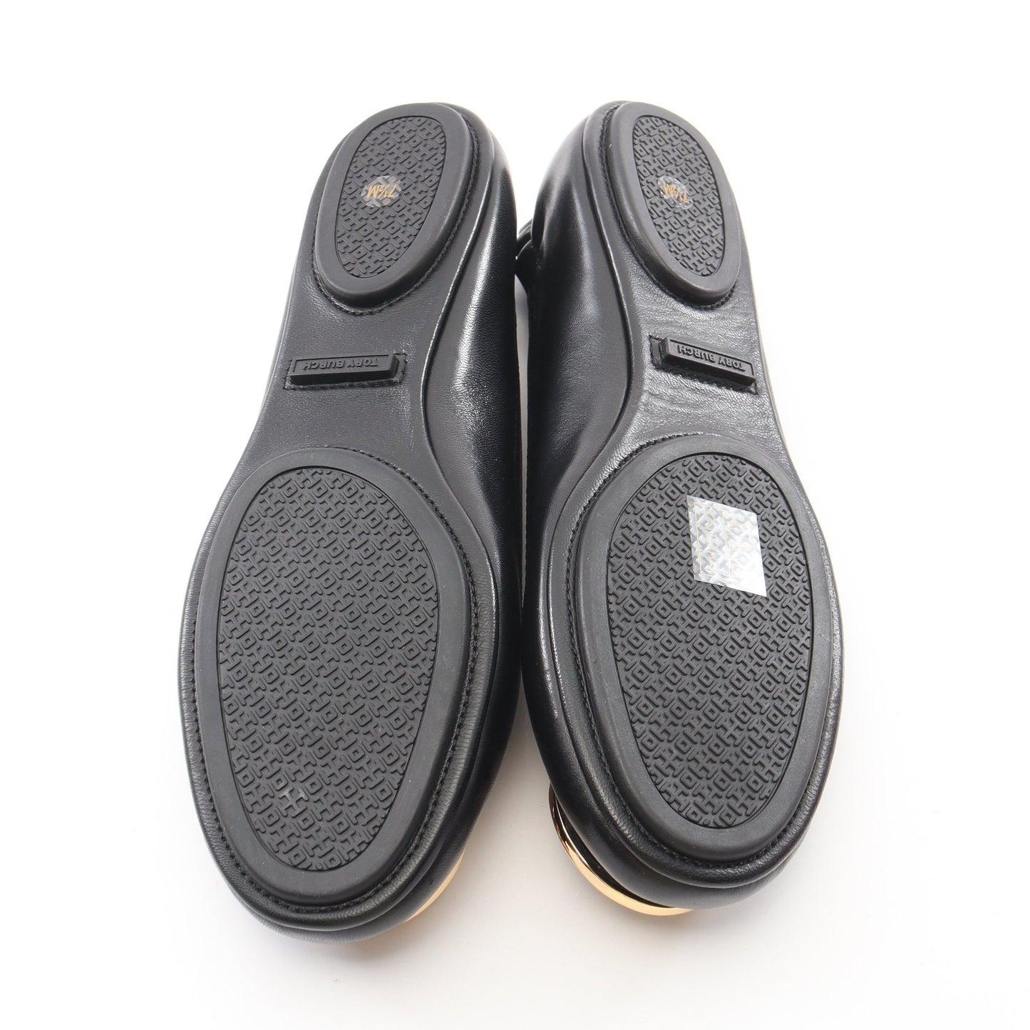 MINNIE TRAVEL BALLET ミニー トラベル バレエシューズ レザー ブラック トリーバーチ シューズ TORY BURCH