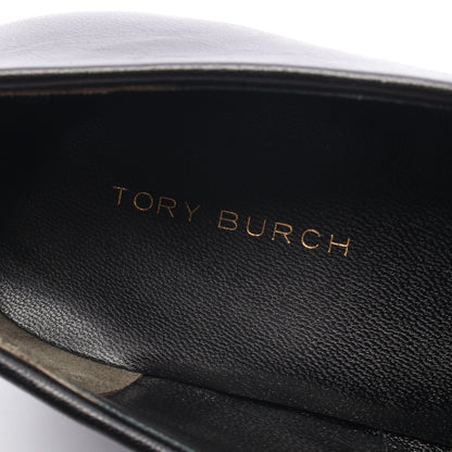 CAP-TOE MARY JANE HEEL BALLET パンプス レザー ブラック トリーバーチ シューズ TORY BURCH