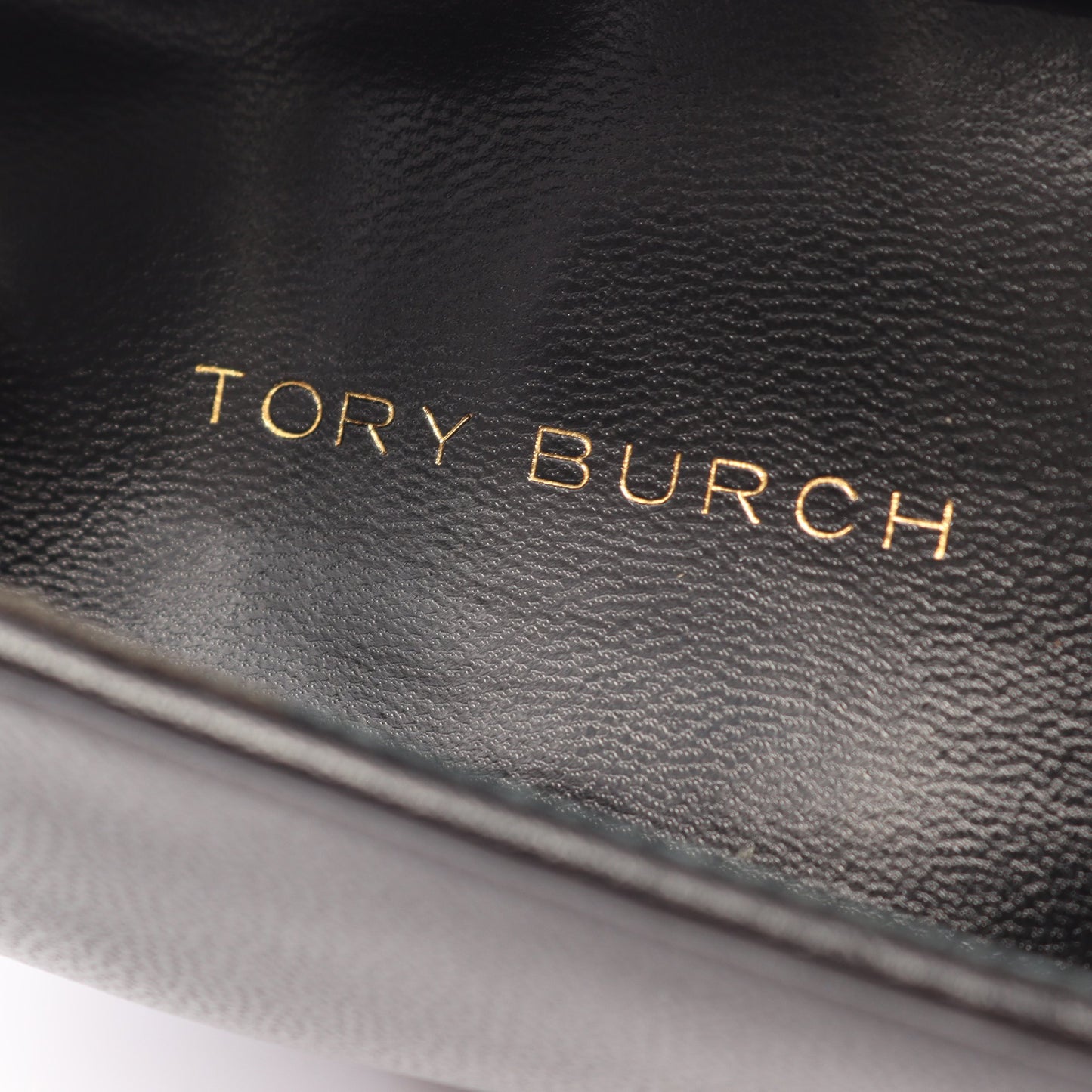 CAP TOE MARY JANE HEEL BALLET パンプス レザー ブラック トリーバーチ シューズ TORY BURCH