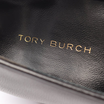 CAP TOE MARY JANE HEEL BALLET パンプス レザー ブラック トリーバーチ シューズ TORY BURCH