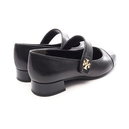 CAP TOE MARY JANE HEEL BALLET パンプス レザー ブラック トリーバーチ シューズ TORY BURCH