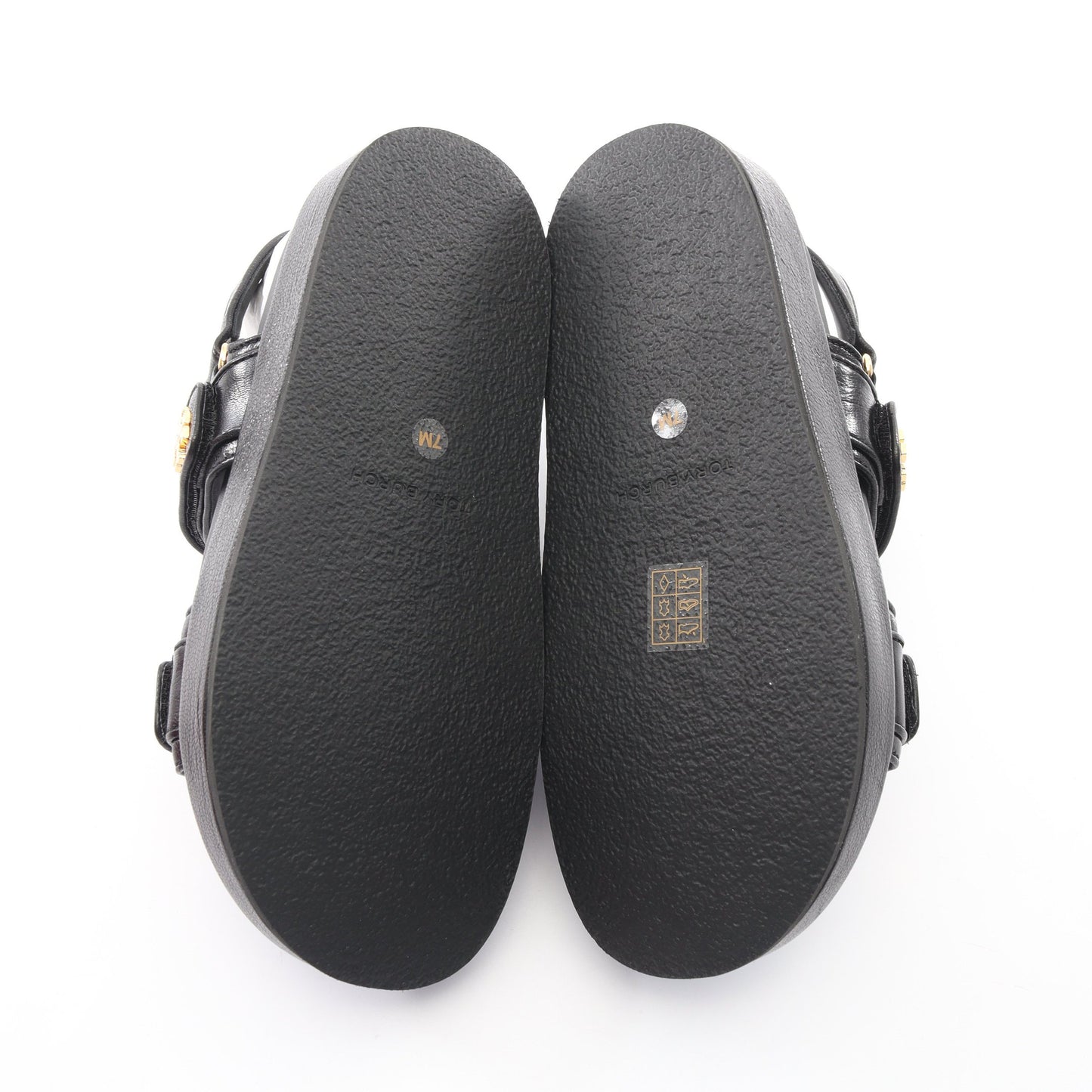KIRA SPORT SANDAL キラ スポーツ サンダル レザー ブラック トリーバーチ シューズ TORY BURCH