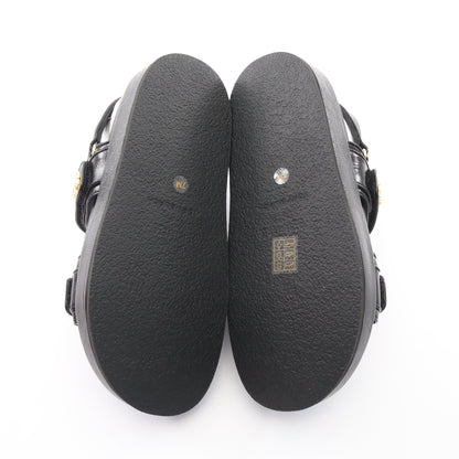 KIRA SPORT SANDAL キラ スポーツ サンダル レザー ブラック トリーバーチ シューズ TORY BURCH