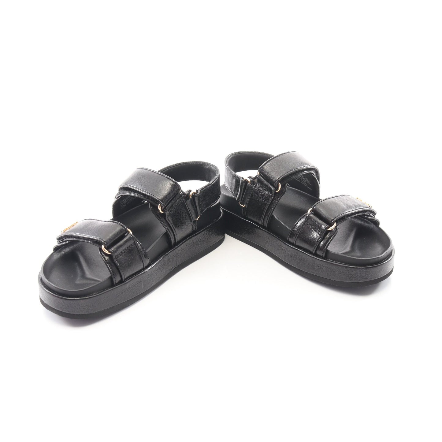 KIRA SPORT SANDAL キラ スポーツ サンダル レザー ブラック トリーバーチ シューズ TORY BURCH