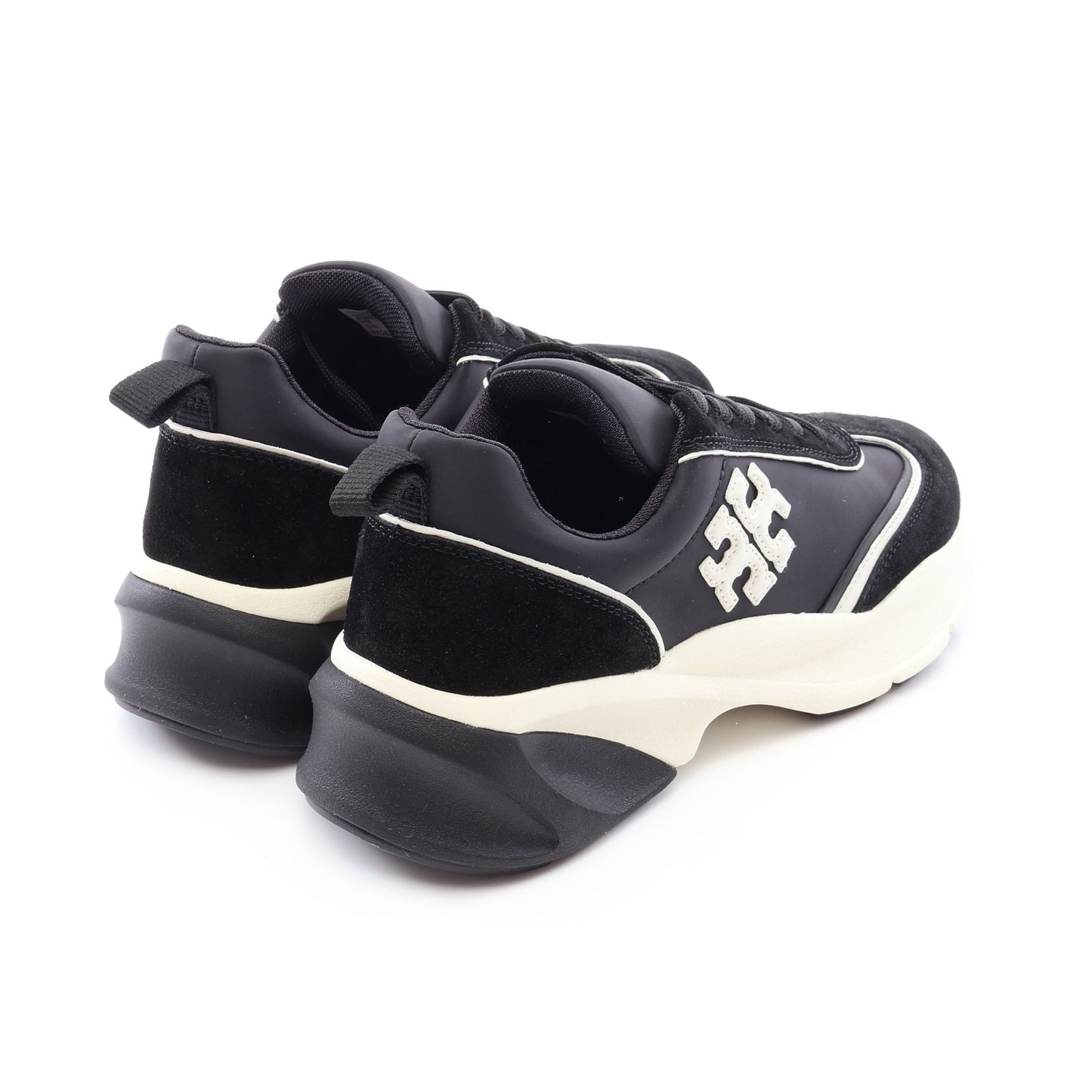 GOOD LUCK TRAINNER グッドラック トレーナー スニーカー ナイロン レザー スエード ブラック トリーバーチ シューズ TORY BURCH