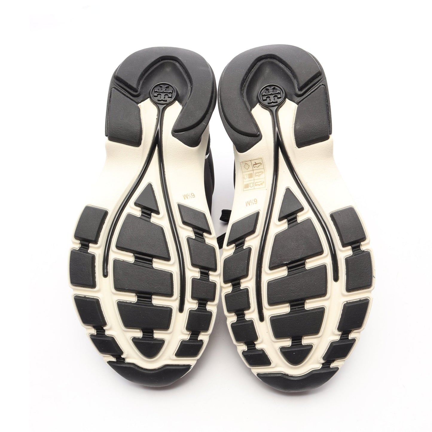 GOOD LUCK TRAINNER グッドラック トレーナー スニーカー ナイロン レザー スエード ブラック トリーバーチ シューズ TORY BURCH