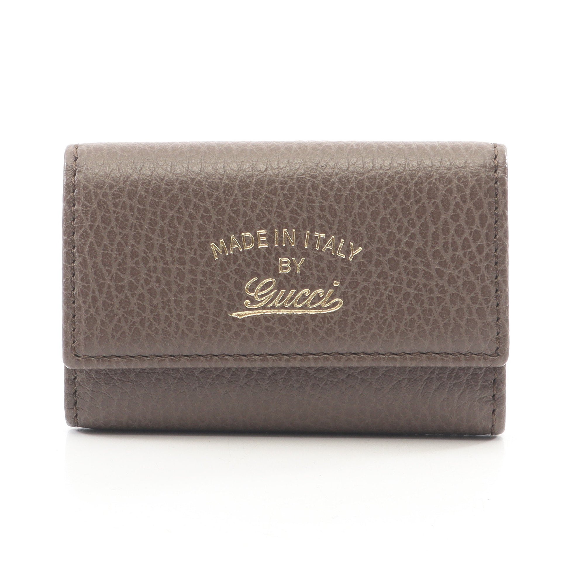 スウィング 6連 キーケース レザー グレーブラウン グッチ 財布・小物 GUCCI