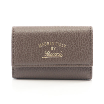 スウィング 6連 キーケース レザー グレーブラウン グッチ 財布・小物 GUCCI