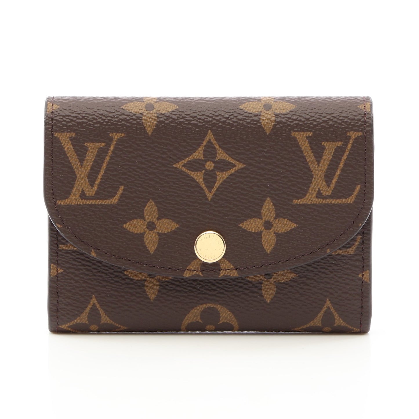 ポルトモネ ロザリ モノグラム フューシャ コインケース PVC レザー ブラウン ルイヴィトン 財布・小物 LOUIS VUITTON