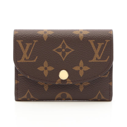 ポルトモネ ロザリ モノグラム フューシャ コインケース PVC レザー ブラウン ルイヴィトン 財布・小物 LOUIS VUITTON