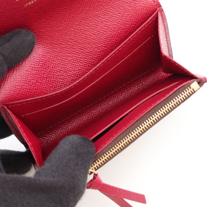 ポルトモネ ロザリ モノグラム フューシャ コインケース PVC レザー ブラウン ルイヴィトン 財布・小物 LOUIS VUITTON