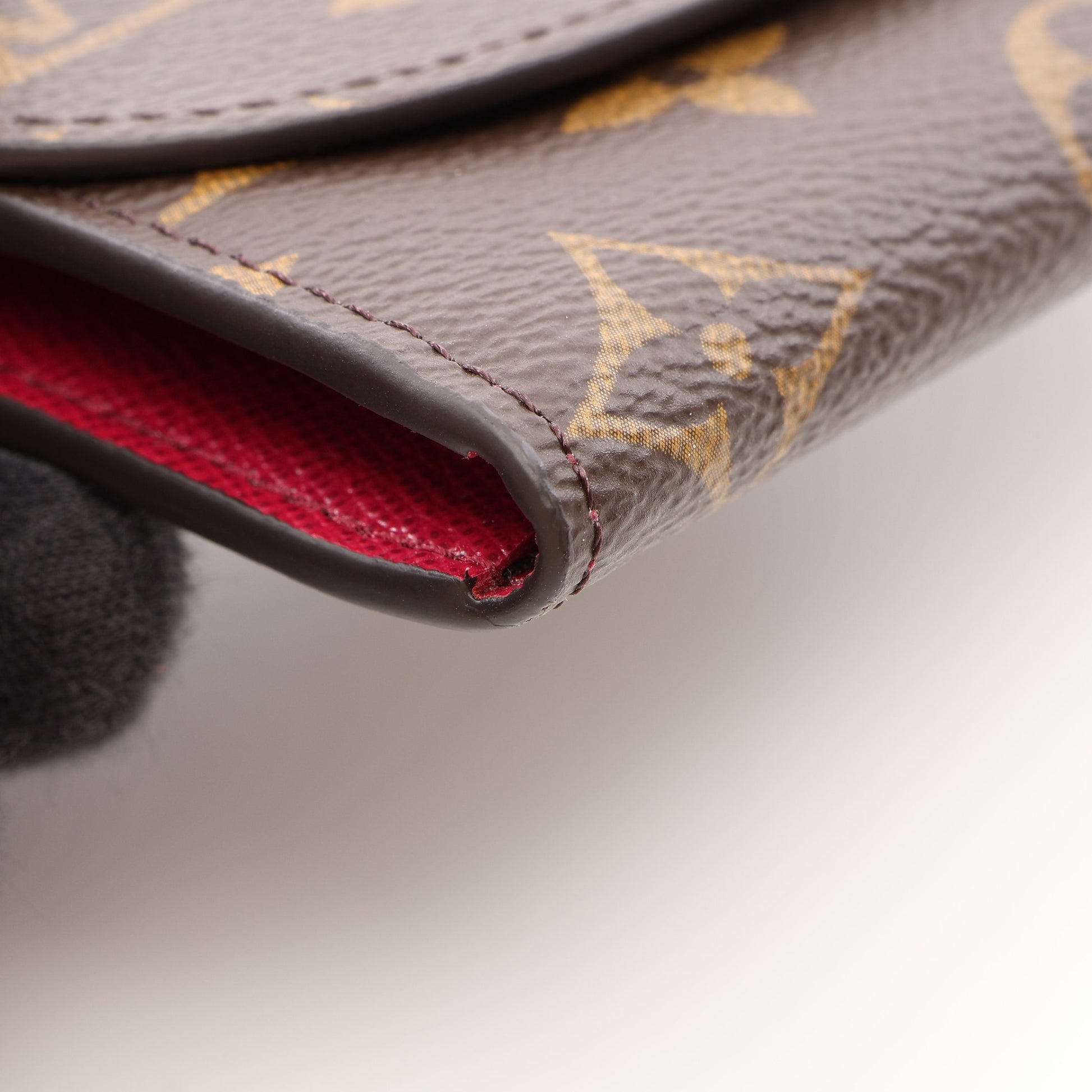 ポルトモネ ロザリ モノグラム フューシャ コインケース PVC レザー ブラウン ルイヴィトン 財布・小物 LOUIS VUITTON