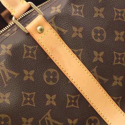 キーポル バンドリエール55 モノグラム 2WAY ボストンバッグ PVC レザー ブラウン ルイヴィトン バッグ LOUIS VUITTON