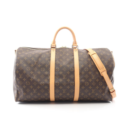 キーポル バンドリエール55 モノグラム 2WAY ボストンバッグ PVC レザー ブラウン ルイヴィトン バッグ LOUIS VUITTON