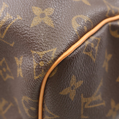 キーポル バンドリエール55 モノグラム 2WAY ボストンバッグ PVC レザー ブラウン ルイヴィトン バッグ LOUIS VUITTON
