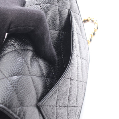 マトラッセ チェーンウォレット キャビアスキン ブラック ゴールド金具 シャネル バッグ CHANEL