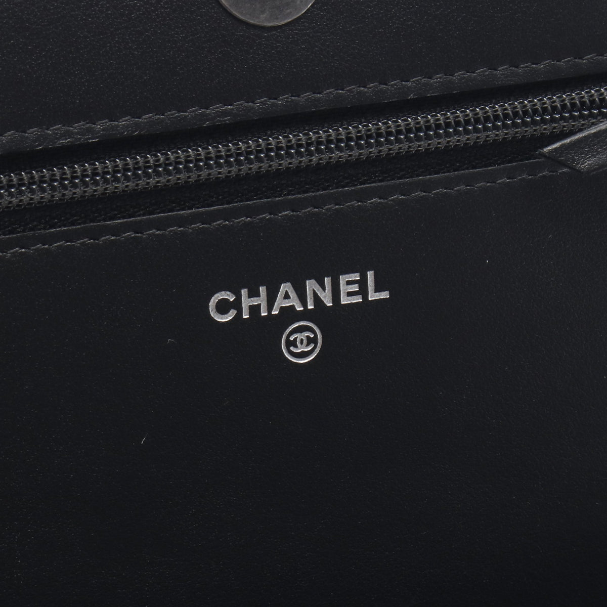 ボーイシャネル マトラッセ チェーンウォレット キャビアスキン ブラック シルバー金具 シャネル バッグ CHANEL