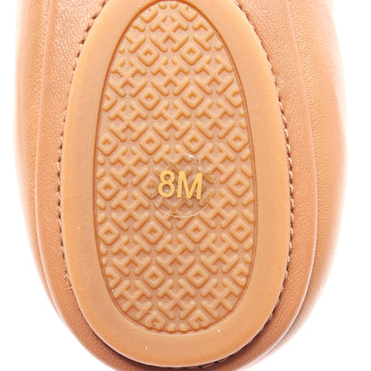 MINNIE TRAVEL BALLET ミニー トラベル バレエシューズ レザー ライトブラウン トリーバーチ シューズ TORY BURCH