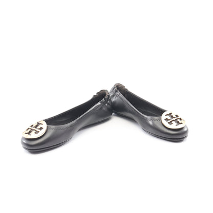 MINNIE TRAVEL BALLET ミニー トラベル バレエシューズ レザー ブラック トリーバーチ シューズ TORY BURCH