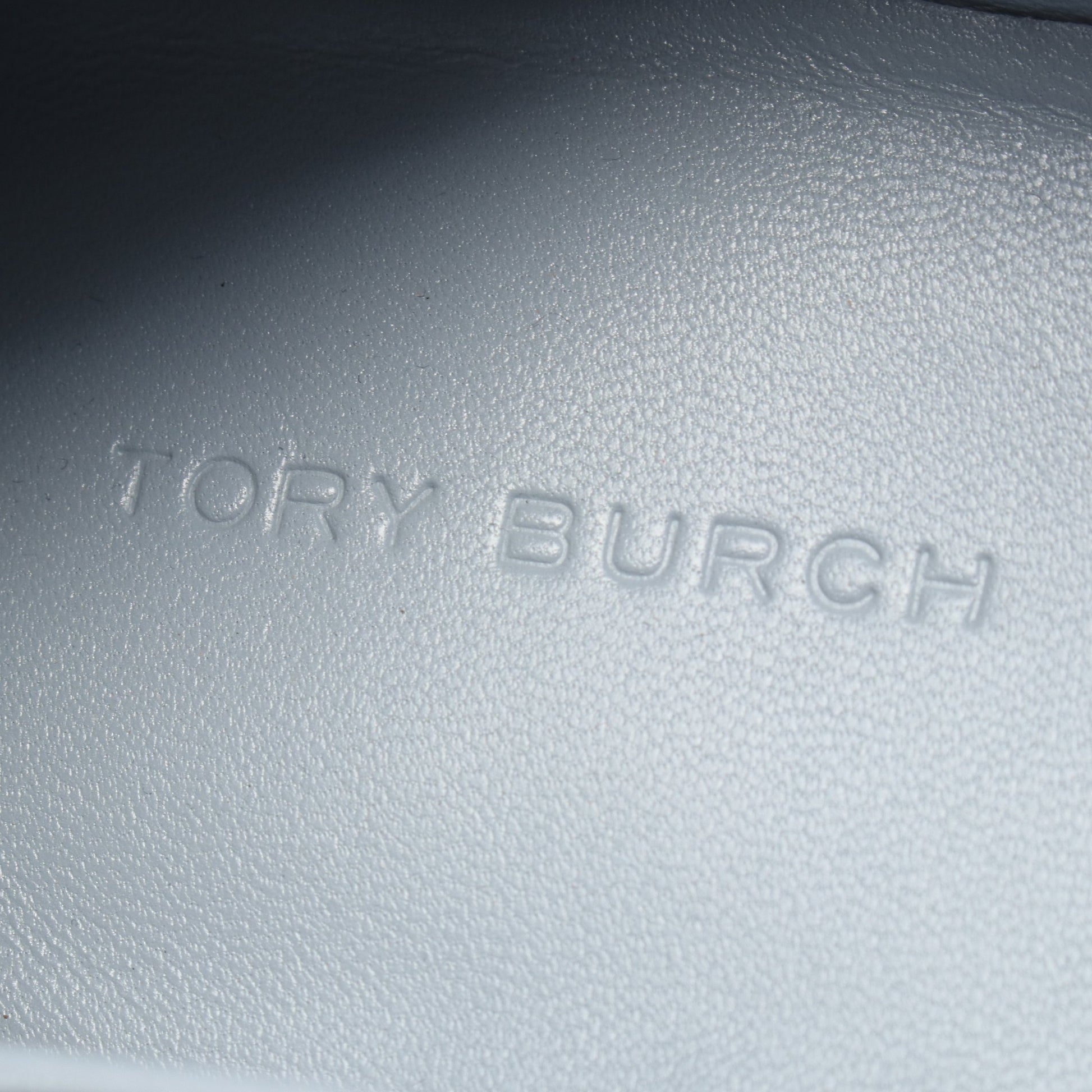 MINNIE TRAVEL BALLET ミニー トラベル バレエシューズ レザー ライトブルー トリーバーチ シューズ TORY BURCH