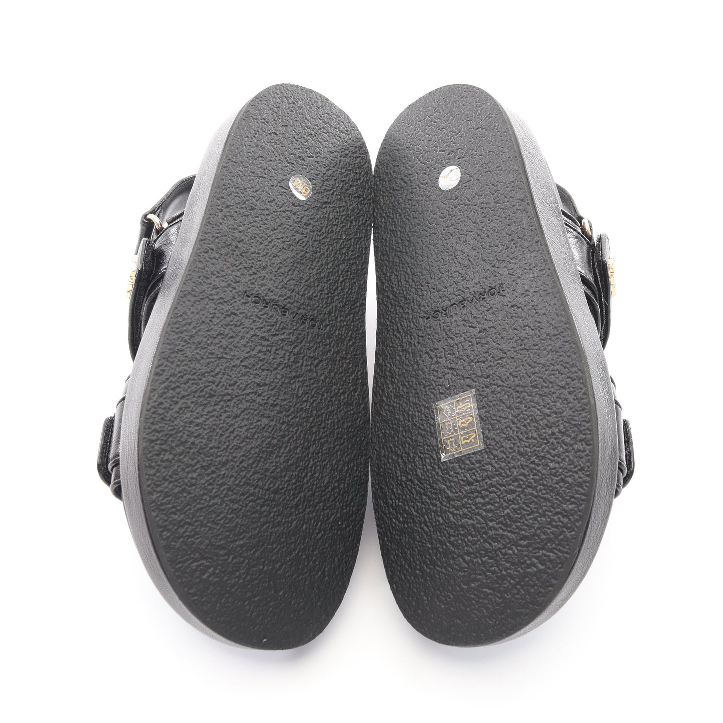KIRA SPORT SANDAL キラ スポーツ サンダル レザー ブラック トリーバーチ シューズ TORY BURCH