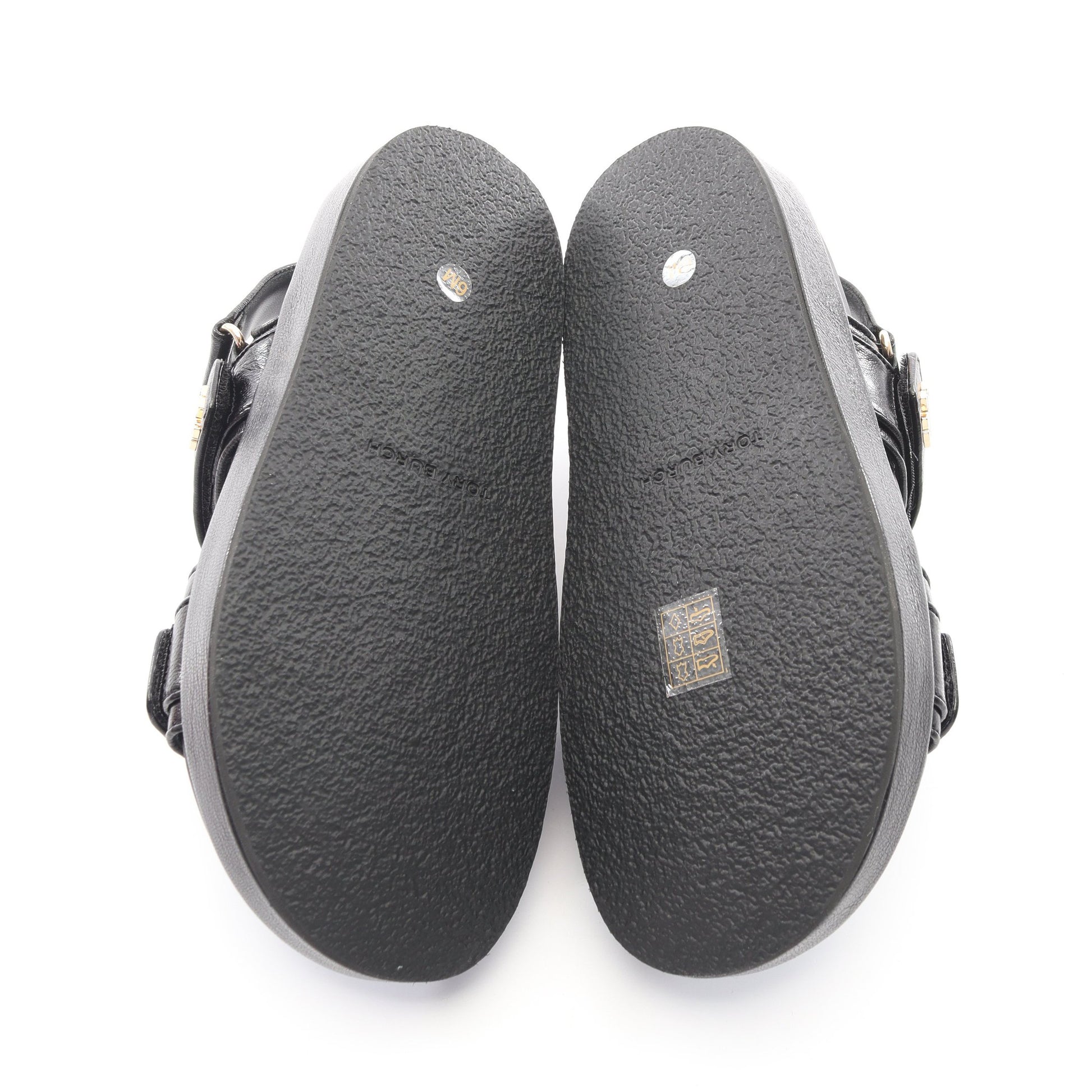 KIRA SPORT SANDAL キラ スポーツ サンダル レザー ブラック トリーバーチ シューズ TORY BURCH