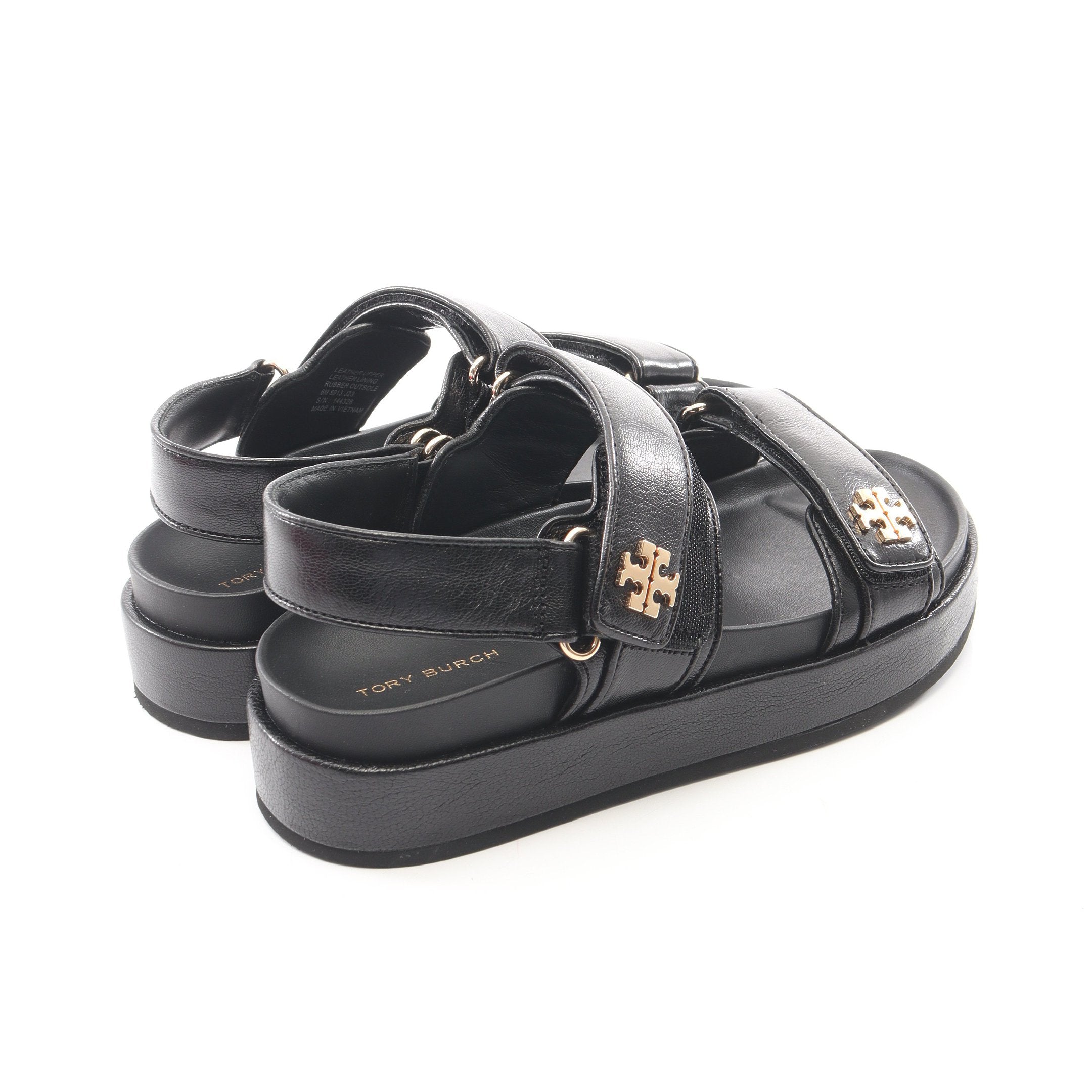 KIRA SPORT SANDAL キラ スポーツ サンダル レザー ブラック
