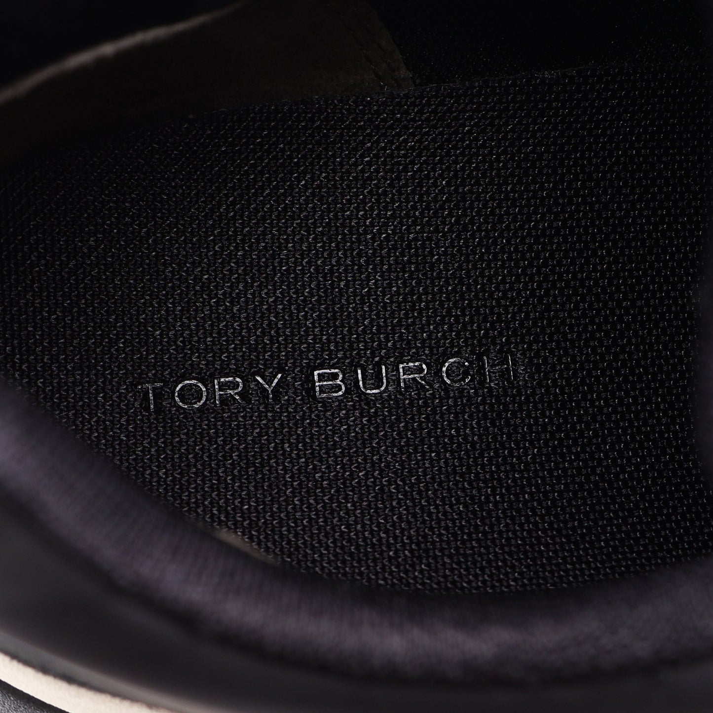 GOOD LUCK TRAINNER グッドラック トレーナー スニーカー ナイロン レザー スエード ブラック トリーバーチ シューズ TORY BURCH