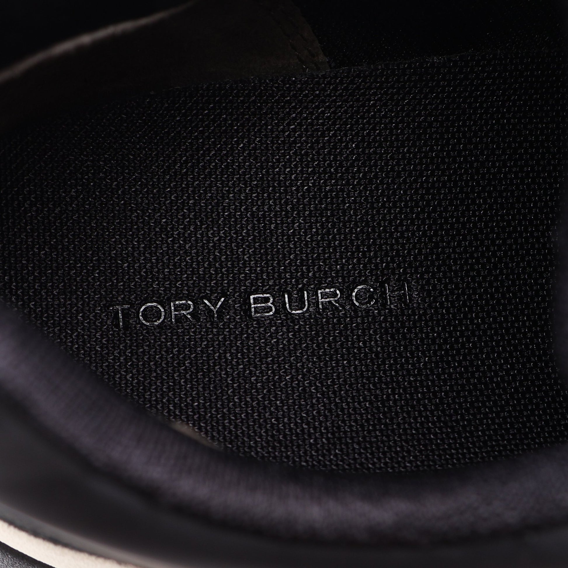 GOOD LUCK TRAINNER グッドラック トレーナー スニーカー ナイロン レザー スエード ブラック トリーバーチ シューズ TORY BURCH
